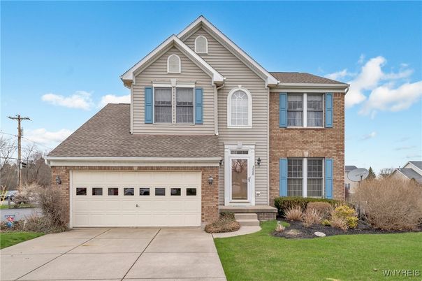 Attached, Exterior, Facade, Brick Facade, Brick Traditional