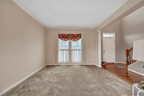 Empty room, Interior, Wood Texture Flooring