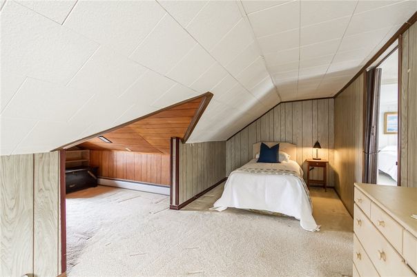 Bedroom, Interior, Wooden Ceilings, Wooden Walls