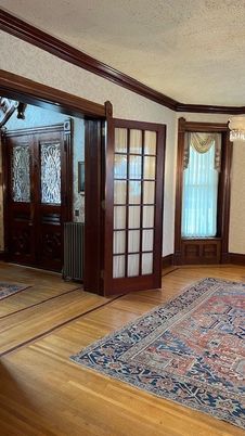 Empty room, Interior, Wood Texture Flooring