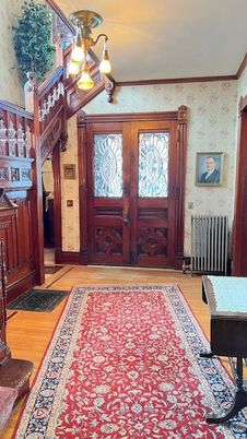 Chandelier, Interior, Wood Texture Flooring