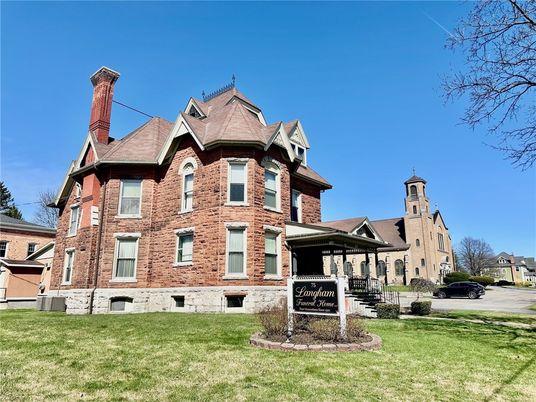 Backyard, Exterior, Facade, Brick Facade, Queen Anne Victorian