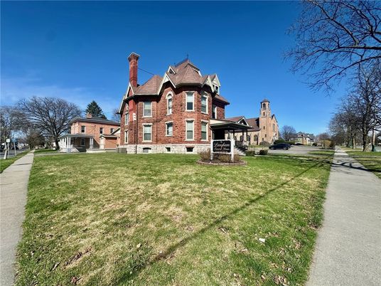 Backyard, Exterior, Facade, Brick Facade, Queen Anne Victorian
