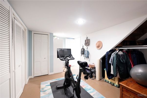 Fitness Equipment, Interior, Recessed Lighting