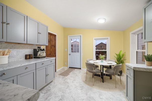 Dining room, Interior, Kitchen