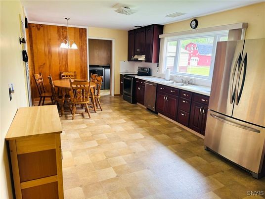 Dining room, Interior, Kitchen, Pendant Lights