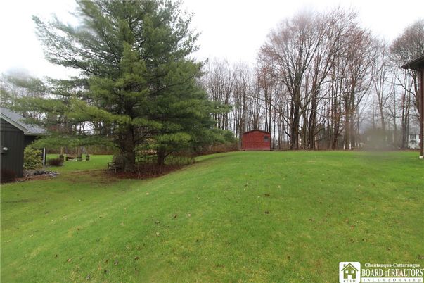 Backyard, Detached Garage, Exterior