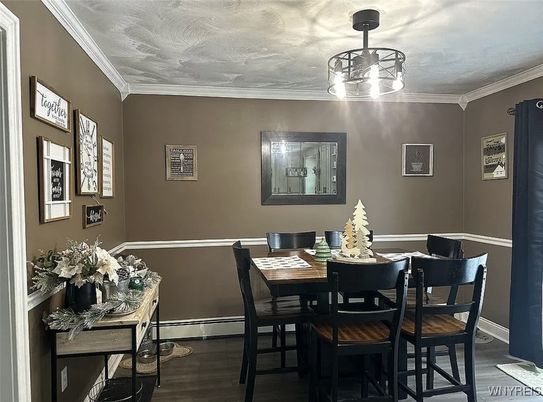 Dining room, Interior, Wood Texture Flooring