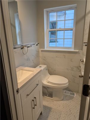 Bathroom, Interior, Marble Walls