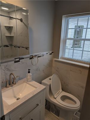 Bathroom, Interior, Marble Walls