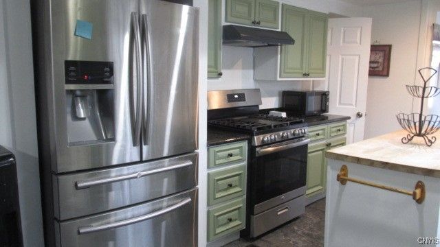Interior, Kitchen, Stainless Steel Appliances
