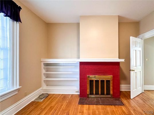 Fireplace, Interior, Wood Texture Flooring