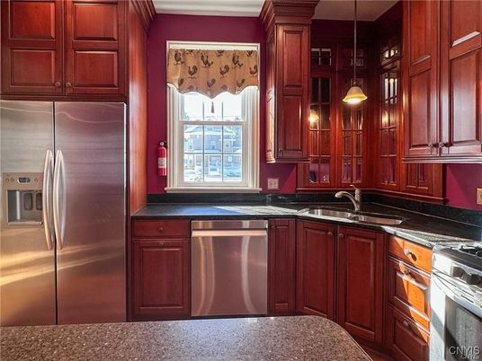 Interior, Kitchen, Pendant Lights, Stainless Steel Appliances