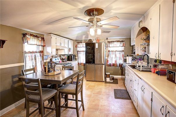 Dining room, Interior, Kitchen
