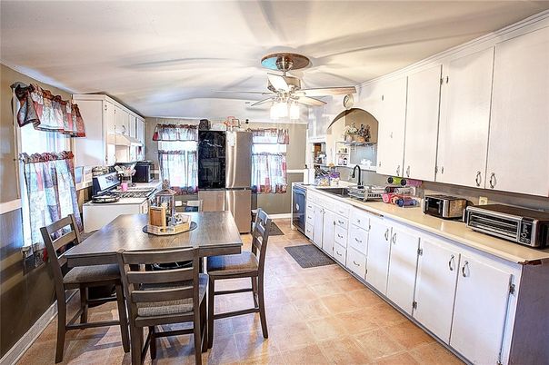 Dining room, Interior, Kitchen