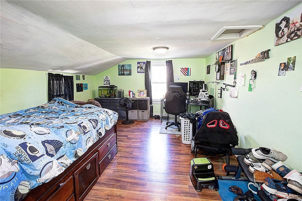Bedroom, Home Office, Interior, Wood Texture Flooring