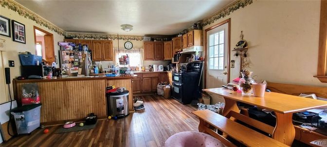 Dining room, Interior, Kitchen, Wood Texture Flooring