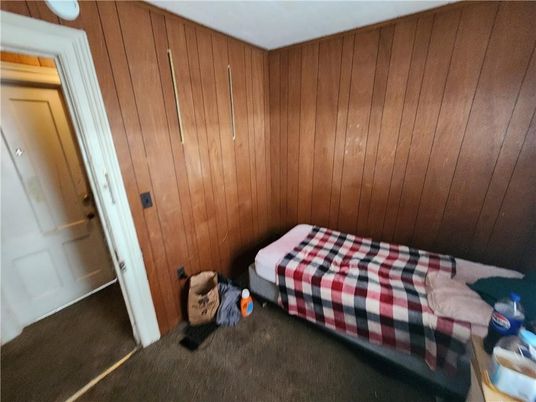 Bedroom, Interior, Wooden Walls
