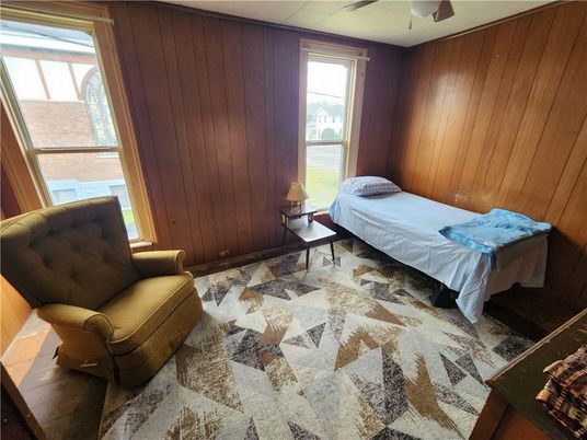 Bedroom, Interior, Wooden Walls