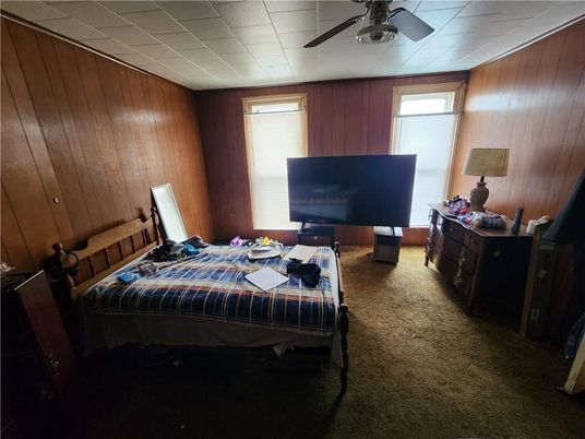 Bedroom, Interior, Wooden Walls