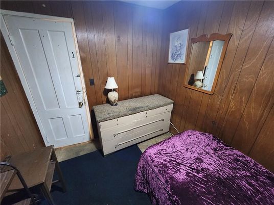 Bedroom, Interior, Wooden Walls