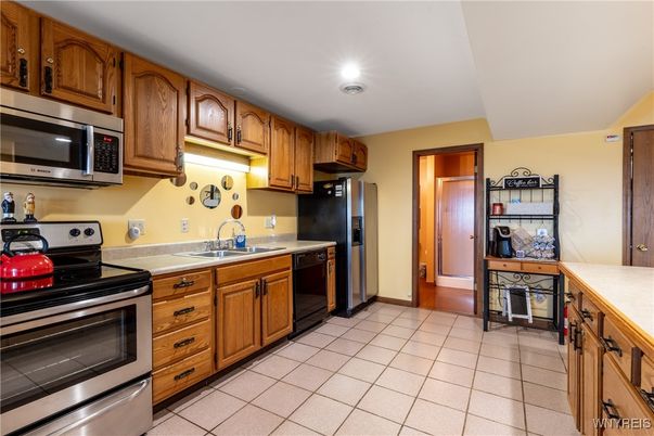 Interior, Kitchen, Recessed Lighting, Stainless Steel Appliances