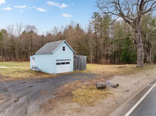 Backyard, Detached Garage, Exterior