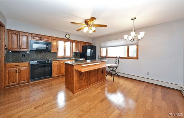 Chandelier, Interior, Kitchen, Wood Texture Flooring