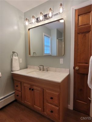 Bathroom, Interior, Wood Texture Flooring