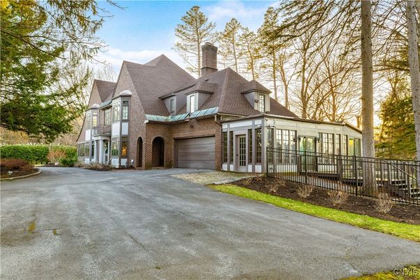 Attached, Exterior, Facade, Brick Facade, French Provincial