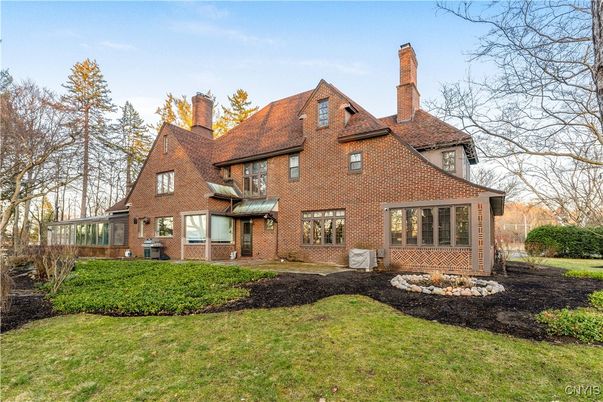 Backyard, Exterior, Facade, Brick Facade, Tudor Revival