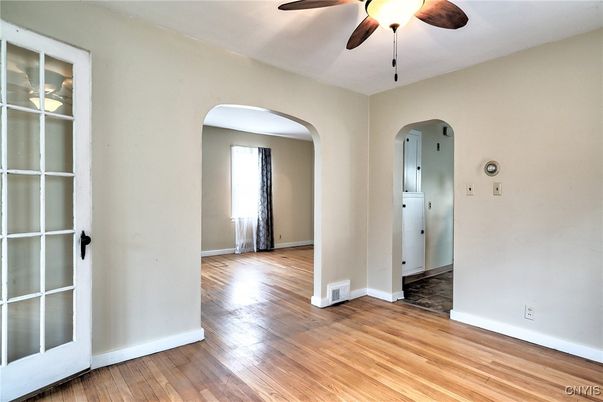 Empty room, Interior, Wood Texture Flooring