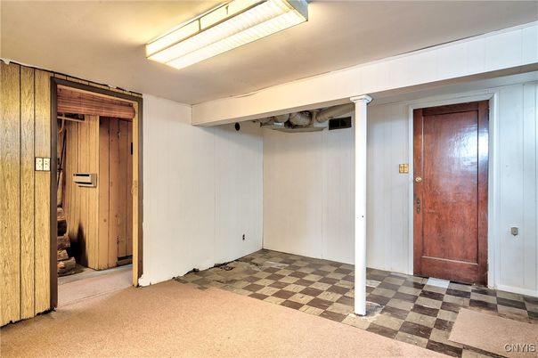 Empty room, Interior, Wooden Walls