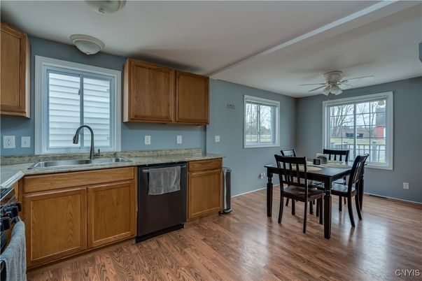 Dining room, Interior, Kitchen, Wood Texture Flooring