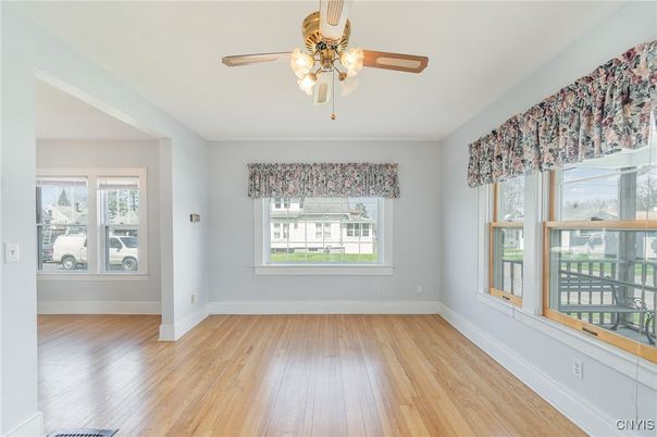 Empty room, Interior, Wood Texture Flooring