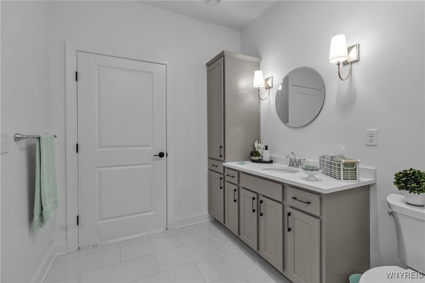 Bathroom, Dual Sink Vanities, Interior