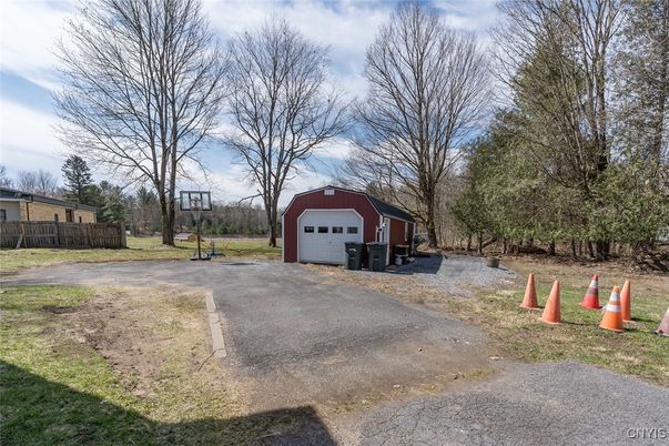 Backyard, Detached Garage, Exterior