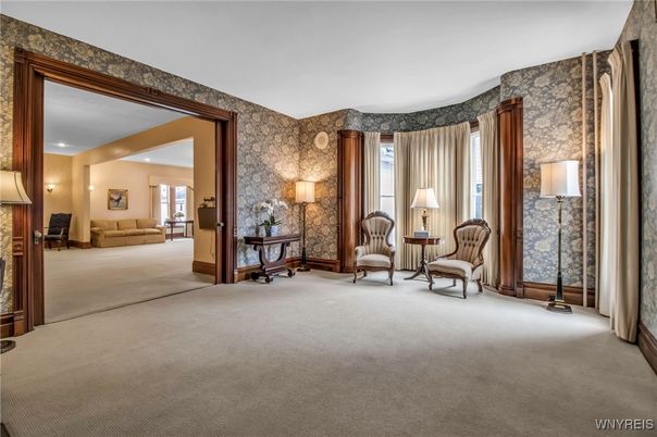 Interior, Living room, Recessed Lighting, Stone Walls