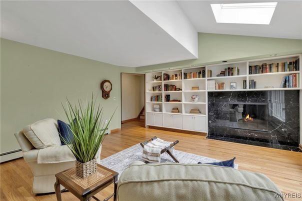 Fireplace, Interior, Wood Texture Flooring