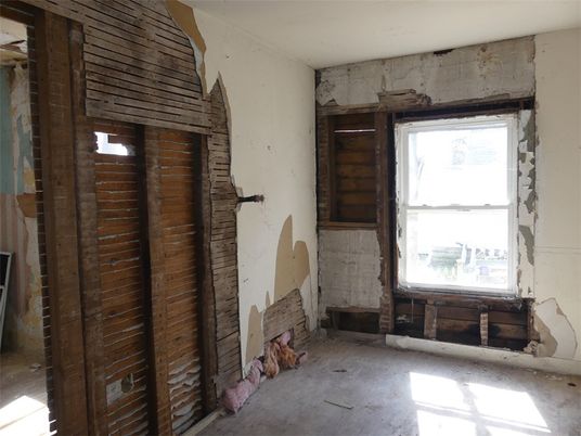 Empty room, Interior, Wooden Walls