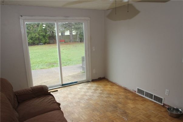 Empty room, Interior, Wood Texture Flooring