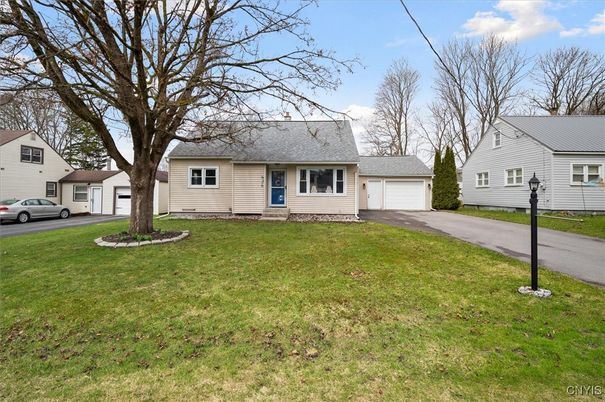 Attached, Backyard, Exterior, Facade, Cape Cod