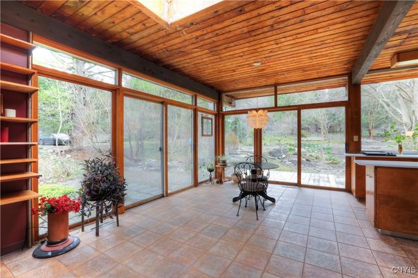Interior, Sun Room, Wooden Ceilings