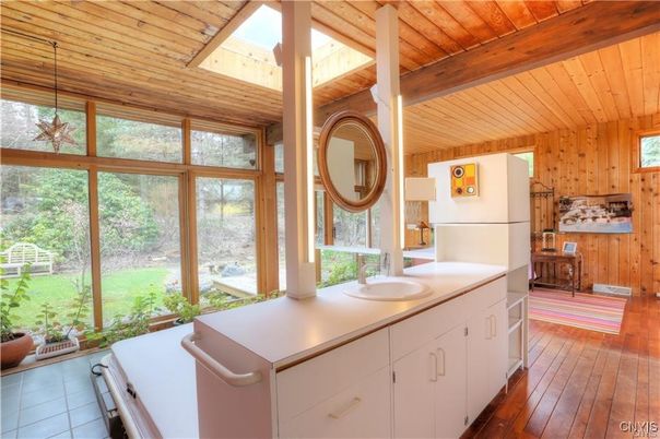 Interior, Kitchen, Wooden Beams, Wooden Ceilings, Wood Texture Flooring, Wooden Walls