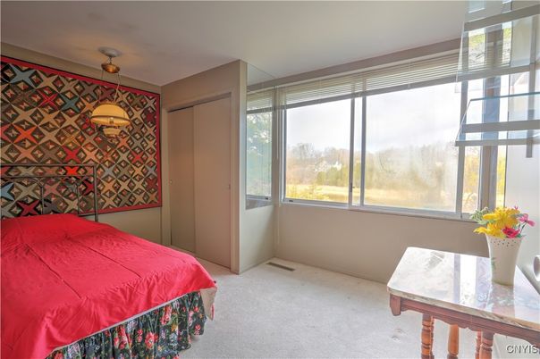 Bedroom, Interior, Pendant Lights