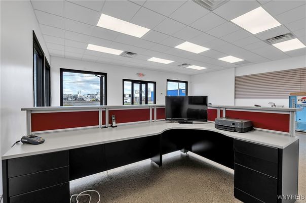 Home Office, Interior, Recessed Lighting