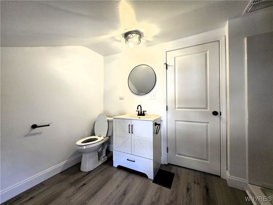 Bathroom, Interior, Wood Texture Flooring