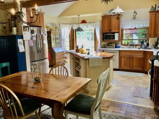 Dining room, Interior, Kitchen, Pendant Lights