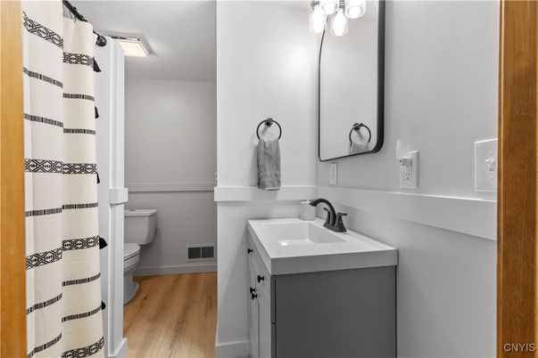 Bathroom, Interior, Wood Texture Flooring