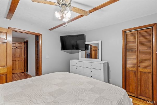Bedroom, Interior, Wooden Beams, Wood Texture Flooring
